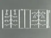 Dragon 1/35th Scale Sd.Kfz.251 AUSF. C Clear Parts from Kit No. 6187