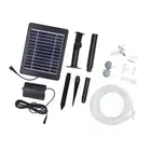 Solar Oxygen Pump 3 Level Adjustable Aerator Pump With 6V 4W Solar Panel