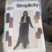 Simplicity Ladies Outfit Sewing Pattern 7902 Size 6-10 Uncut
