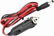 Zohisin 12/24V Universal Car Cigarette Lighter Power Plug Cord Adapter Cable Suitable For Automotive Appliances With ABS High Strength Housing And Electrified Indicator Light