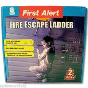 3 Story Home House Fire Escape Survival Ladder 25 Foot Tangle Free Easy to Use