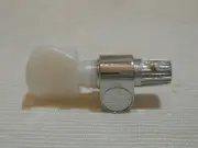 new 5th String Geared Peg Chrome with Pearloid Button for Banjo import