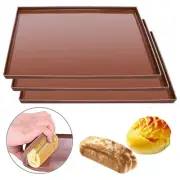 3 Pcs Reusable Baking Sheet Fruit Dryer Tray Silicone Pad Dehydrator