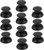 SING F LTD 10pcs Small Hole Rocker Cap Joystick Thumb Stick Cap Game Controller Small Hole Cover Joystick Cap Compatible with PS1 PS2 Black