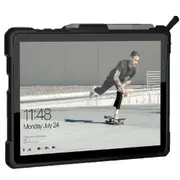 UAG Metropolis Microsoft Surface Go 4 Case - Black(321076114040),DROP+ Military Standard,Raised Screen Surround,Tactical Grip,Built-in Kickstand