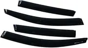 Szwaldaper Side Window Deflectors, for Hrv 1998 1999 2000 4PCS 5 Doors Black Weathershields Car Sun Rain Guards Window Visor Car Side Window Sunshade