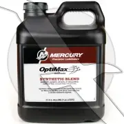 Mercury Optimax DFI 2-Cycle TC-W3 Outboard Oil Gallon 92-858038K01 2.5 Gallon