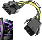 6 to 8 Pin GPU Adapter - Graphics Card Cable - PCIe Adapter Graphics Card Cable, Effective GPU, PCI Express for Graphics