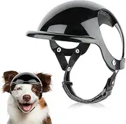 UOSIA Dog Helmet for Medium Dog Cat Hard Safety Cap with Adjustable Dog Motorcycle Helmet Outdoor Sport Pet Cap for Small, Medium, Large Dogs