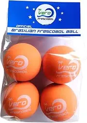 Frescobol Balls Brazilian Papaya Orange Ball 4-Pack