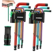 19-Piece Allen Wrenches Set, Hex Key Set,Metric and SAE Allen Key Set Extra