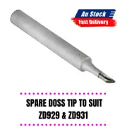 1X SPARE DOSS TIP TO SUIT ZD929 & ZD931 SOLDER STATIONS