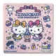 Hello Kitty【50周年】生日派對拼圖磁鐵16片(方)-010