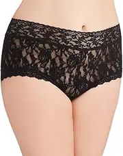 [hanky panky] Women's Plus Size Leopard Nouveau Boyshort Brown/Leopard Boy Shorts 1X (16W-18W)