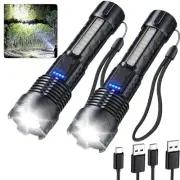 Flashlights High Lumens Rechargeable, 1,000,000 Lumen Super Bright Led