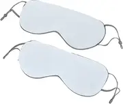 FRCOLOR 2Pcs Double Sided Ice Eye Mask Comfortable Cool Eye Cover for Sleep Travel Office Use Eye Mask Cool Warm
