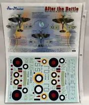 NEW Vtg AeroMaster 48-682 Mk. V Spitfires Model Airplane 1/48 Decal (BT3)