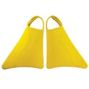 FINIS Kids Fishtail Learn-to-Swim Fins, Yellow, US Junior 6-11