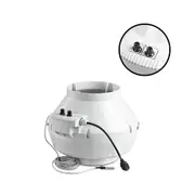 Blauberg 200mm Centrifugal Fan With Thermostat + Speed Control