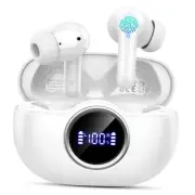 Wireless Earbuds, 2025 Bluetooth 5.4 Headphones Deep Bass Stereo Ear Buds, 4
