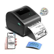 Bluetooth Shipping Label Printer 4x6 - D450BT Thermal Label Printer for Shipp...