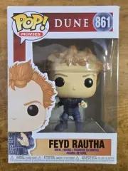 VAULTED Funko POP! Dune #861 FEYD RAUTHA, 2019 In Protector, New