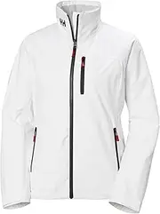 [Helly Hansen] Helly-Hansen Crew Midlayer Jacket 2.0 for Women - Stylish Waterproof Coat with Fleece-Lined Comfort