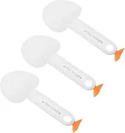 NAMOARLY 3pcs Rice Serving Spoon: Nonslip Rice Paddle with Suction Cup - Rice Scoop- Anti-Stick Heart Shape Rice Scooper with Comfortable Handle