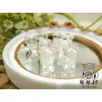 在飛比找蝦皮購物優惠-白水晶可愛娃娃 串珠材料 水晶文玩圓珠Z10