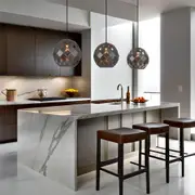 Tuile Pendant Light interior Embossed Tile Iron ø300mm Available in 3 Colours