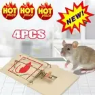 Traditional Wooden Mouse Traps Classic Mice Rat Pet Rodent Control Catch Trap