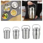Food Container Leakproof Thermal Stackable Lunch Box for Kids Outdoor Travel
