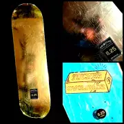 Nick Tucker Primitive Gold Wolf Spirit Animal Skateboard Debut Pro Model Deck