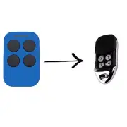 Code Ezy ATA Compatible Garage/Gate Door Remote Control PTX-4 Securacode PTX4