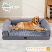 Petzly Dog Bed Memory Foam Calming Bed Orthopedic Sofa Washable Removable XX