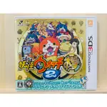 🌸老吉科🍀 日本任天堂日版正版 3DS 中古 遊戲片 妖怪手錶 2 本家 裸卡 卡帶 卡匣