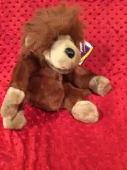 1980’s Playful Pals Puppet 12" Mervyn's Plush Monkey Stuffed Animal