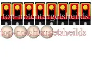 POOL SHARK Pinball Target Decals