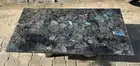 36"x24" Stunning Labradorite Stone Dining Table Crystal Gemstone Garden Decors