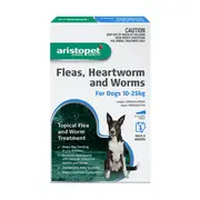 Aristopet 10-25kg Dog Flea&Worm Spot-on
