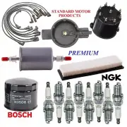 Tune Up Kit Filters Cap Wire Plugs For OLDSMOBILE CUSTOM CRUISER V8 5.0L 1992