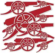 Desert Cactus Arsenal FC Stickers Gunners Decal Vinyl English Football Soccer Laptop Water Bottle Car Scrapbook 13.5x11 Sheet (Type 3-2)