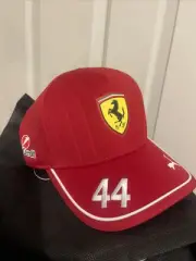 FERRARI 2025 Lewis Hamilton Formula One F1 Racing Cap From Australian GP 2025