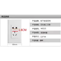 在飛比找蝦皮購物優惠-現貨 正品  松下 大陸 歐規 多國 118型 陸規10/1