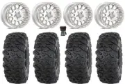 Valor V09 Beadlock 15" Wheels Mh 35" Roctane T4 Tires CFMoto ZForce Z10 / Z10-4