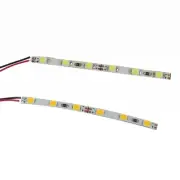 10pcs -Light Strip LED For Railway Layout Lamps Model Part Warm/White 6 LED
