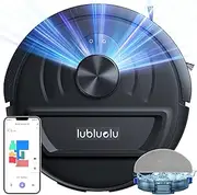 [Lubluelu] Robot Vacuum 5500Pa, 2 in 1 Robot Vacuum Cleaner and Mop, Lidar Navigation Laser, 5 Editable Mapping,30 No-go Zones,App/Alexa, Robot Vacuum Cleaner for Pet Hair, Carpet,Hard Floor L20