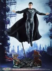 BY-ART BY-015 1/6 BLACK Male Clark Kent Kal-El Black Suit Ver Action Figure