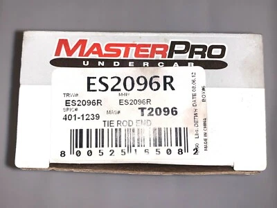 MasterPro Tie Rod End Part# ES2096R T2096 (for: Porsche)