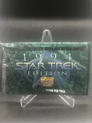 SkyBox Master Series, 1994 STAR TREK EDITION 1 Sealed 6 Card Pack Trading Cards